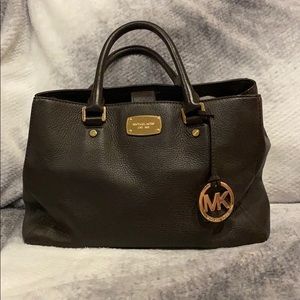 Michael Kors brown leather bag